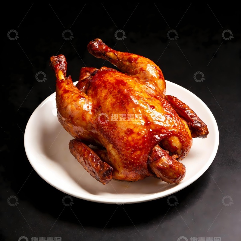 高清大图下载【趣麦麦图】一盘烧鸡图片