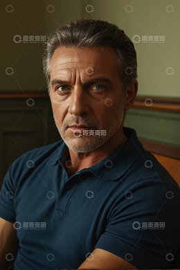 中年男性肖像