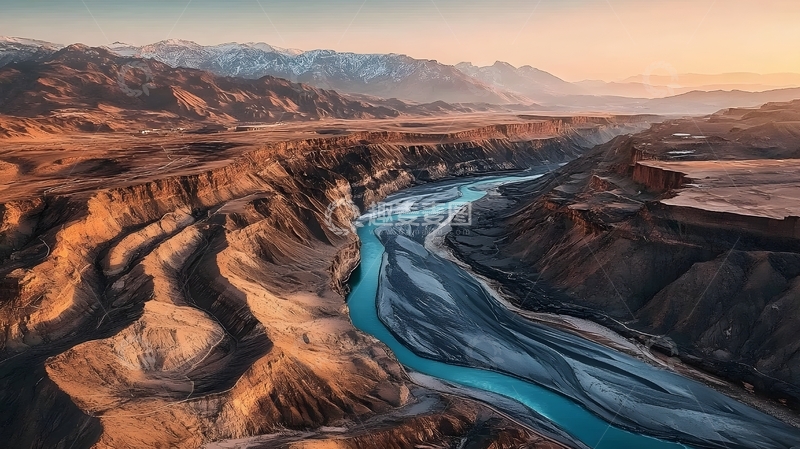 高清大图下载【趣麦麦图】壮丽山川河流航拍图