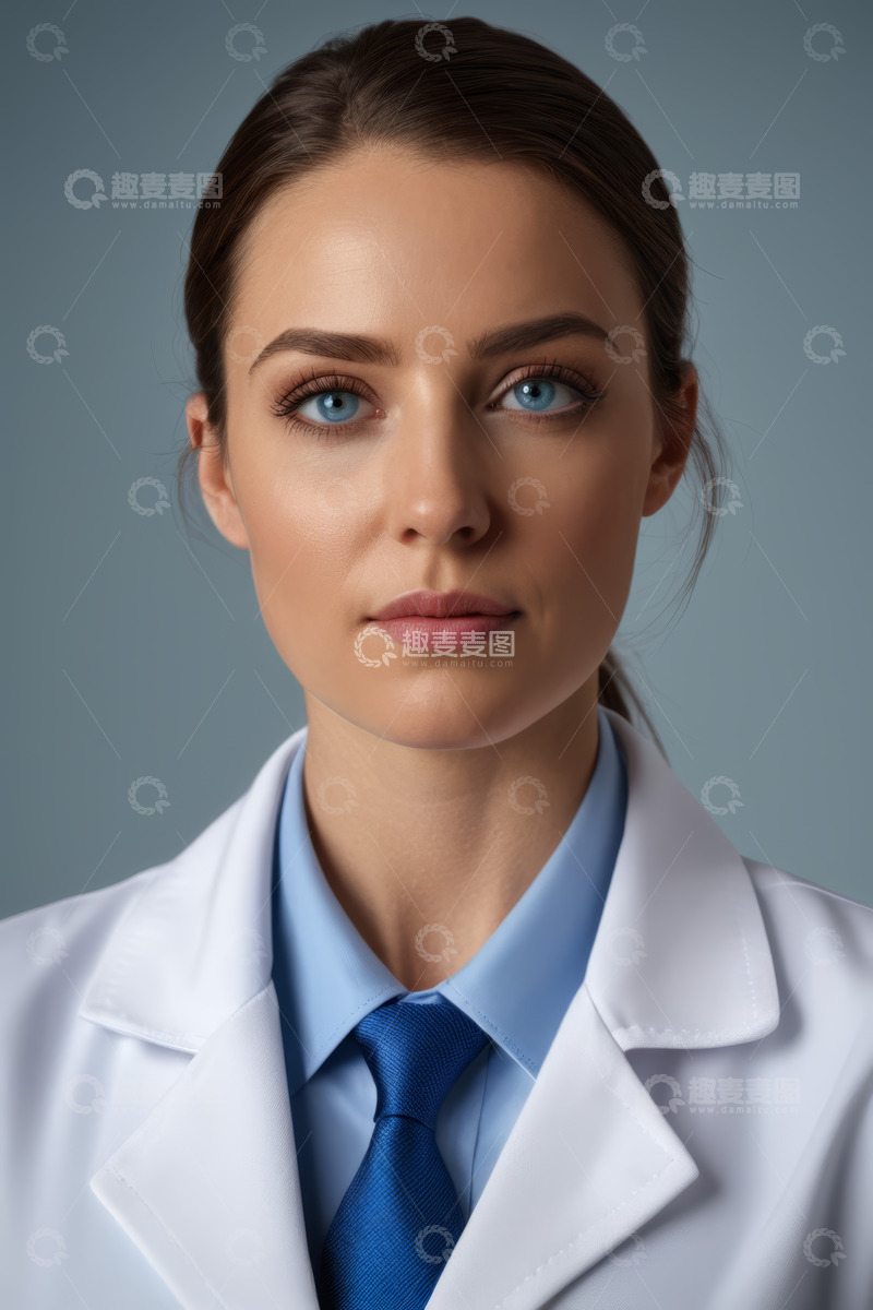 高清大图下载【趣麦麦图】女医生职业形象特写