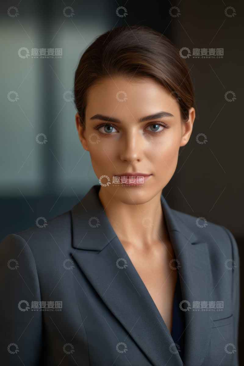 高清大图下载【趣麦麦图】职业女性商务肖像
