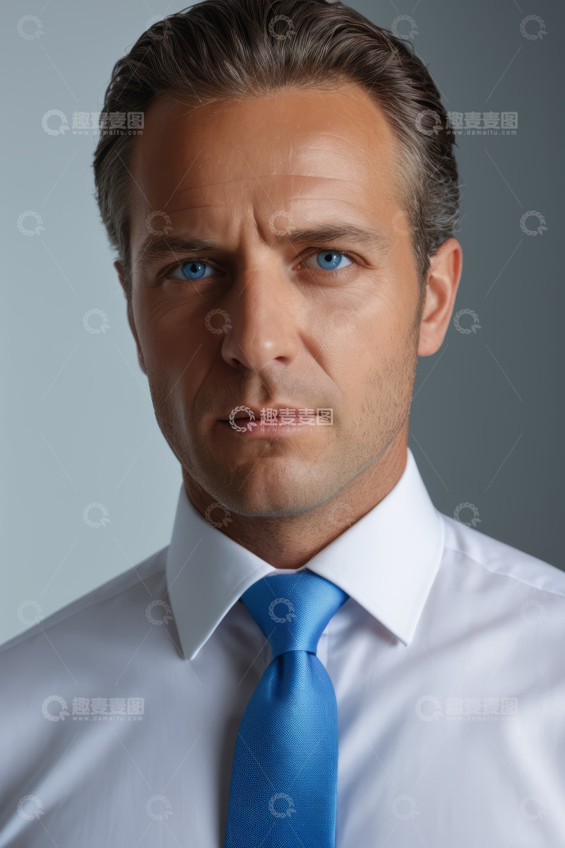 高清大图下载【趣麦麦图】商务男士职业形象特写