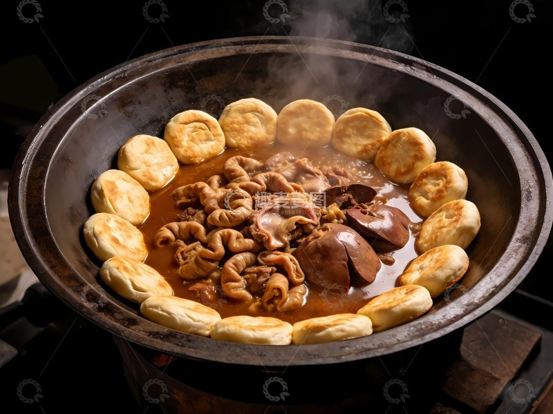 高清大图下载【趣麦麦图】北京卤煮火烧图片