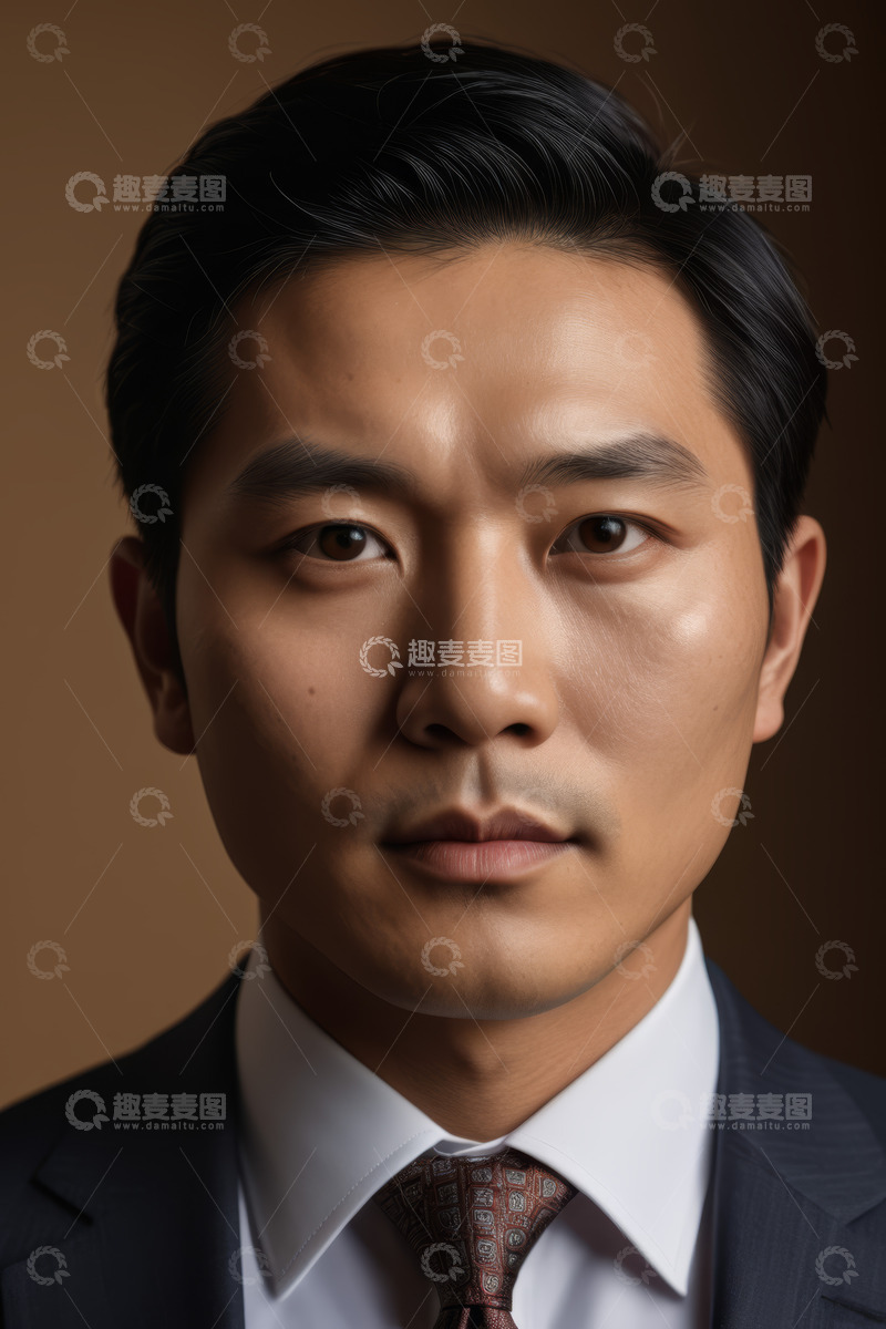 高清大图下载【趣麦麦图】商务男士职业形象特写