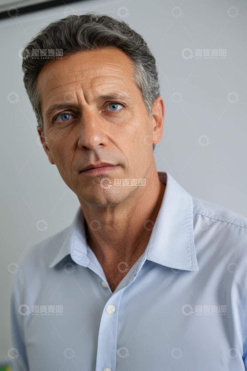 高清大图下载【趣麦麦图】商务男士近景肖像