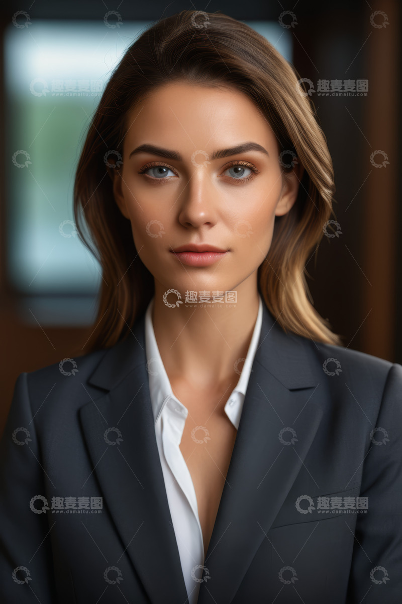 高清大图下载【趣麦麦图】职业女性商务形象肖像