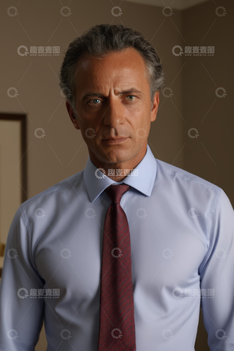 高清大图下载【趣麦麦图】商务男士正装肖像