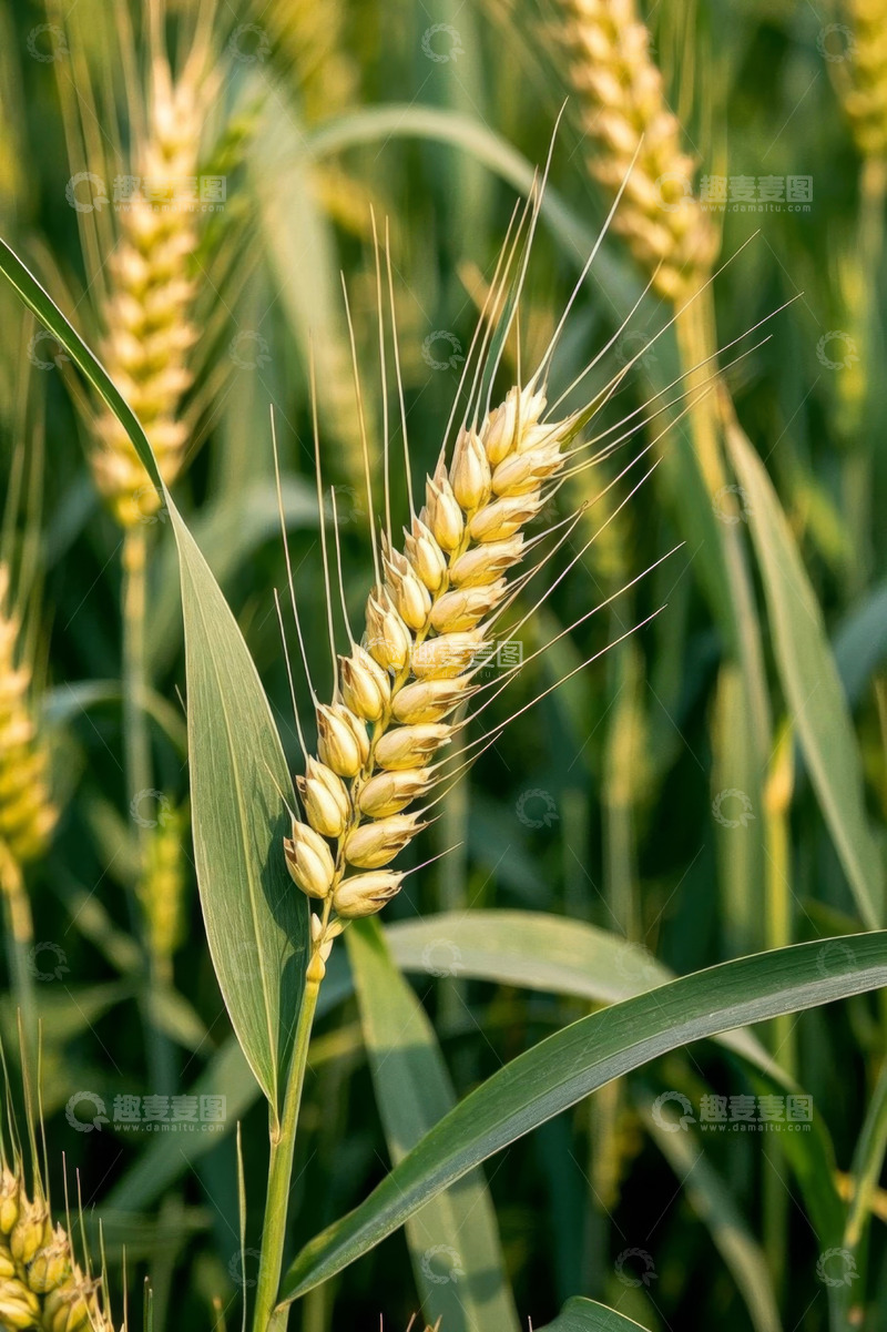 高清大图下载【趣麦麦图】成熟小麦特写
