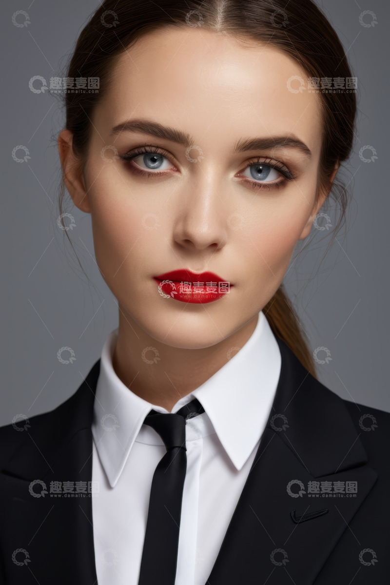 高清大图下载【趣麦麦图】职业女性商务形象特写