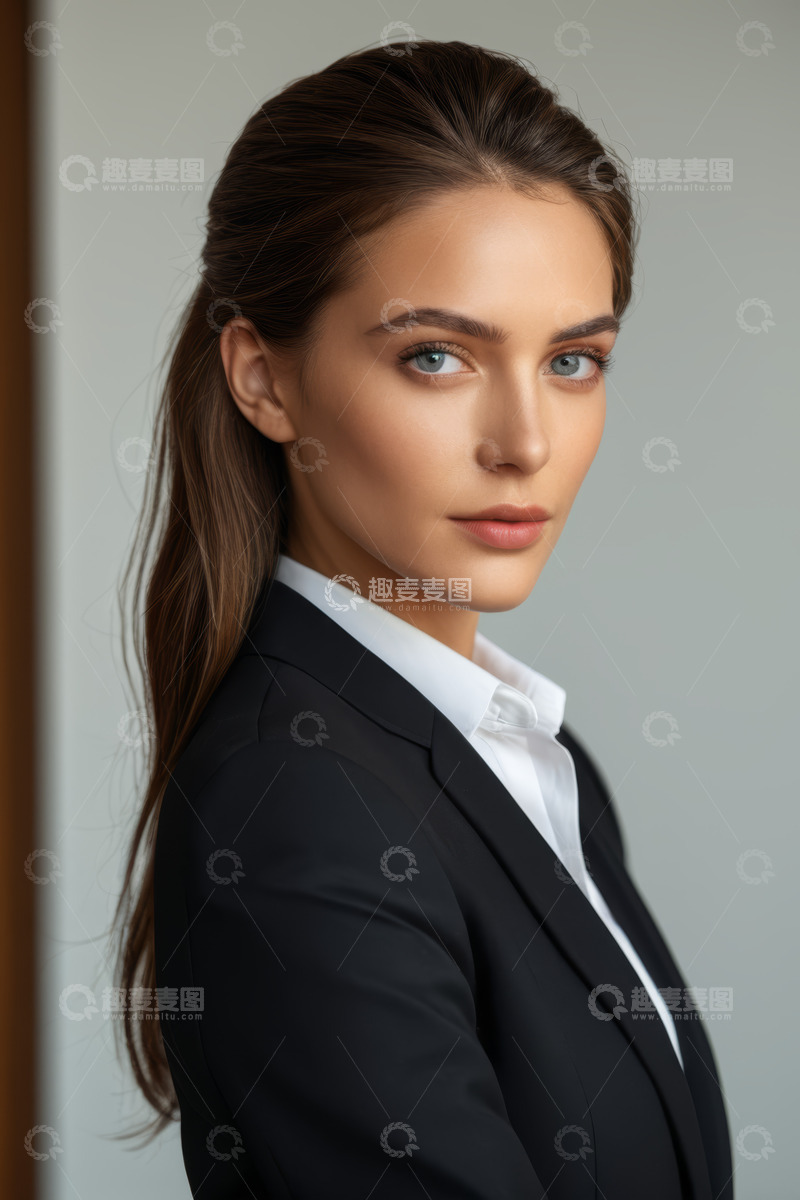 高清大图下载【趣麦麦图】职业女性商务风肖像