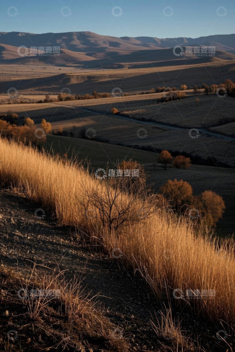 高清大图下载【趣麦麦图】广袤原野秋日风光景色