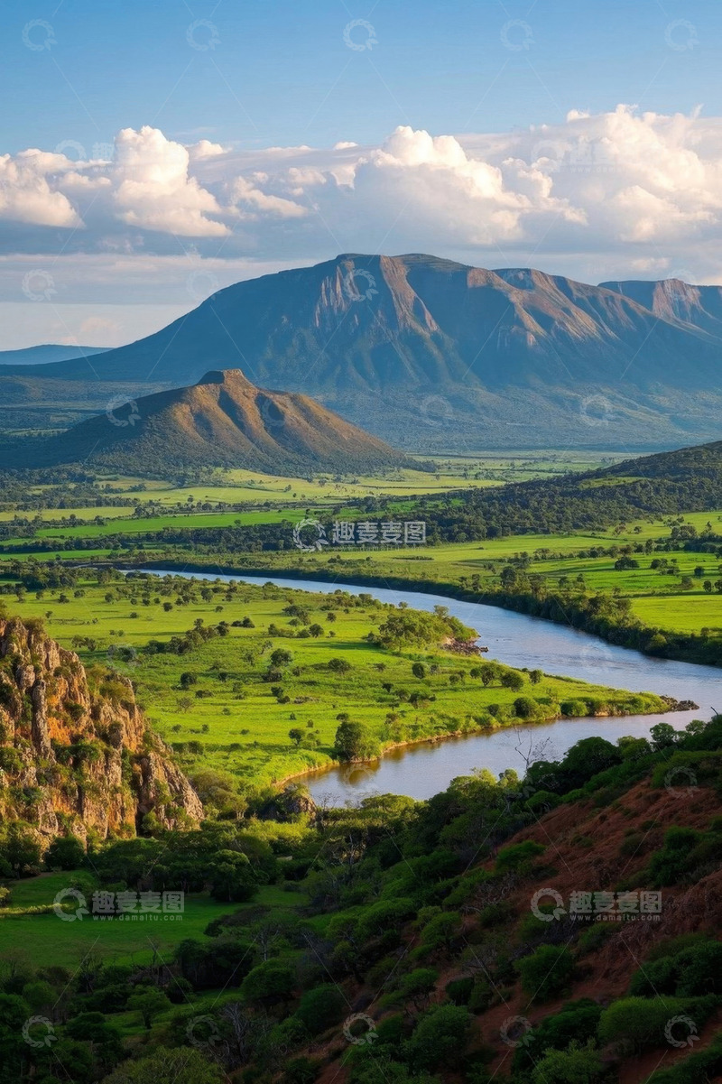 高清大图下载【趣麦麦图】山川河流自然景观