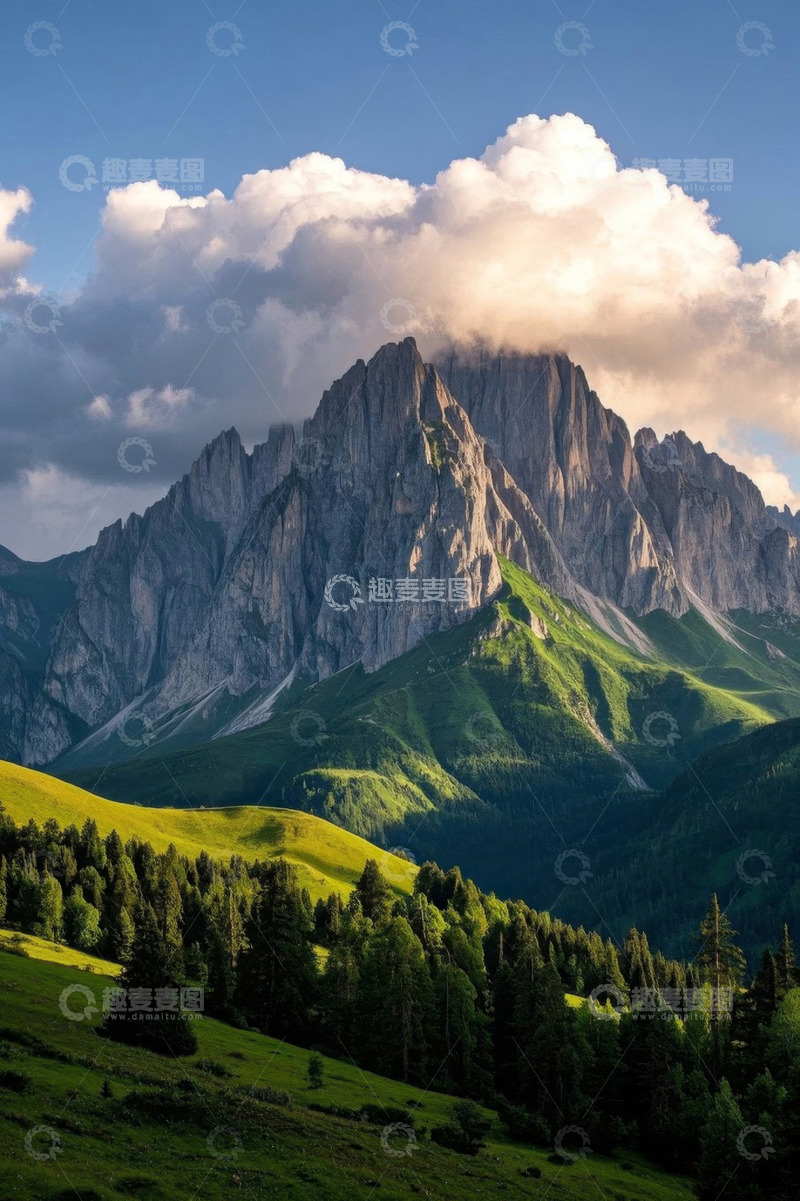 高清大图下载【趣麦麦图】山景自然风光