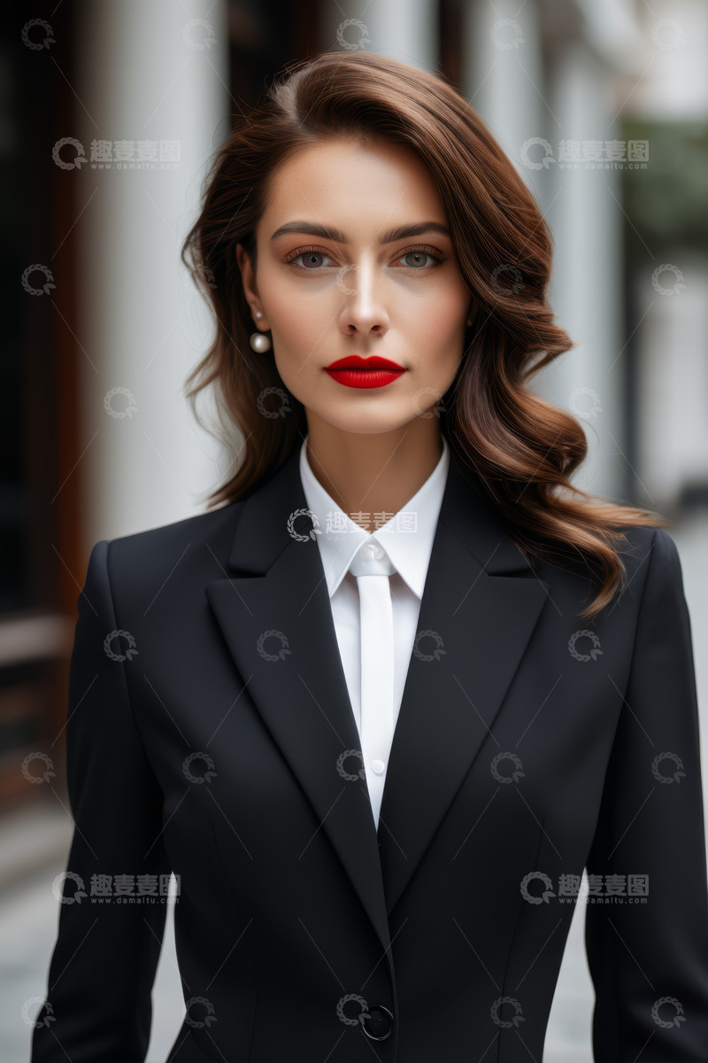 高清大图下载【趣麦麦图】职业女性商务形象照