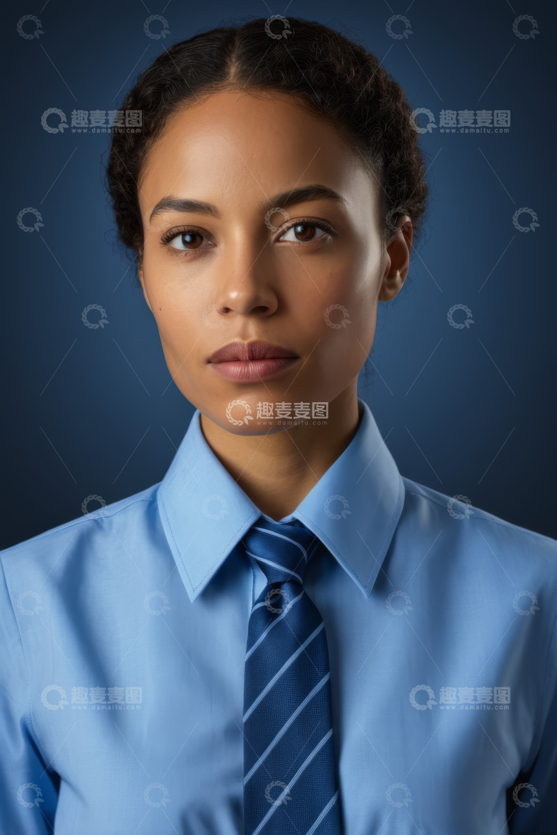 高清大图下载【趣麦麦图】职业女性半身肖像