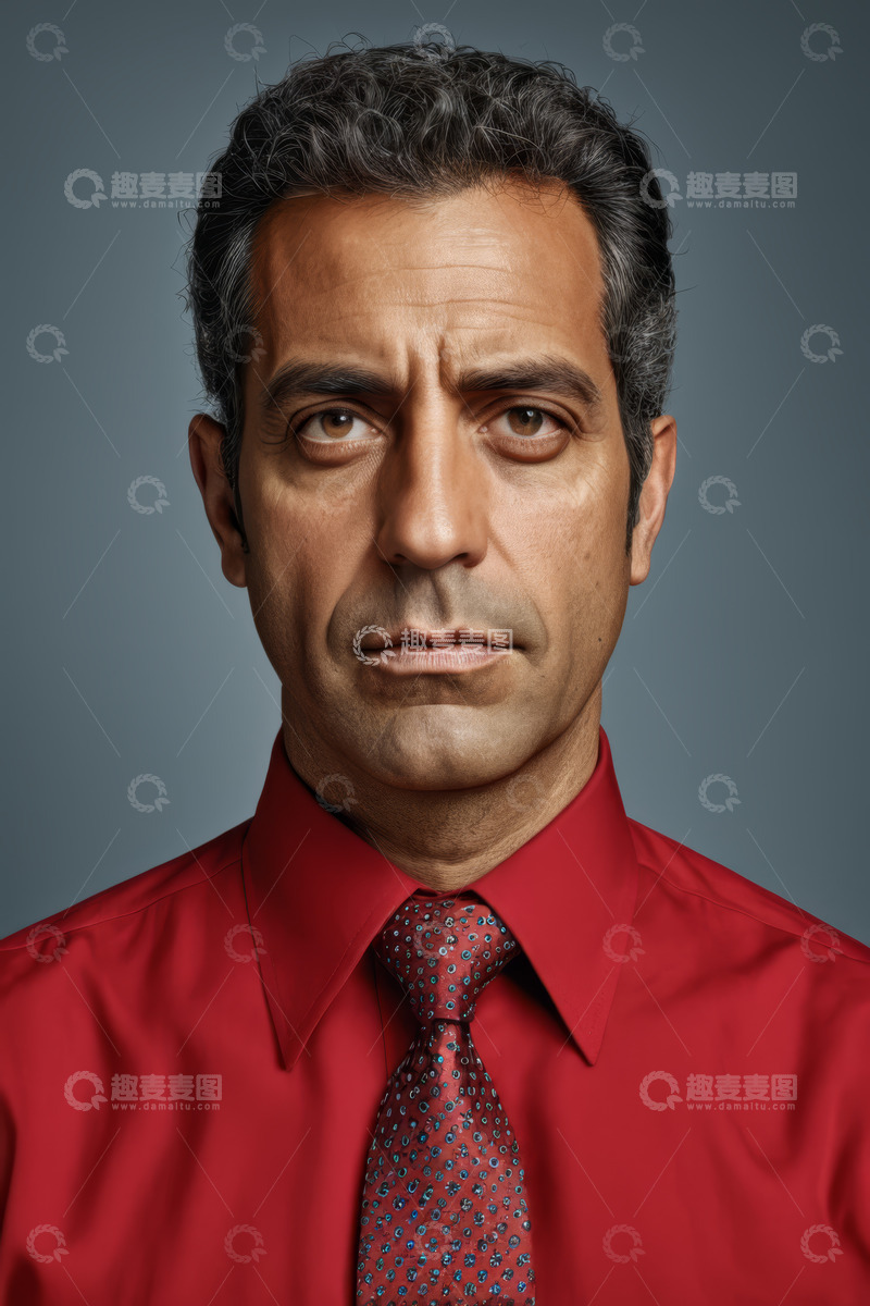高清大图下载【趣麦麦图】商务男士正装肖像