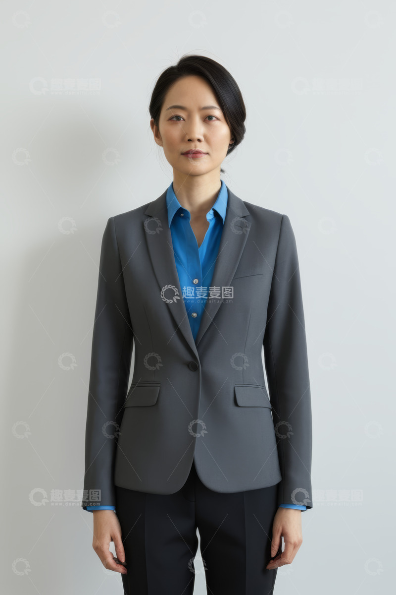 高清大图下载【趣麦麦图】职业女性商务正装形象照
