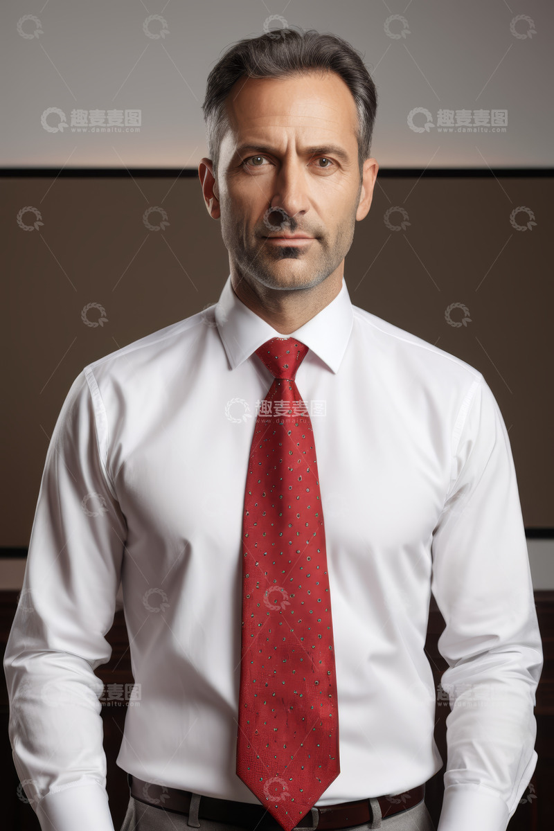 高清大图下载【趣麦麦图】商务男士正装半身形象照