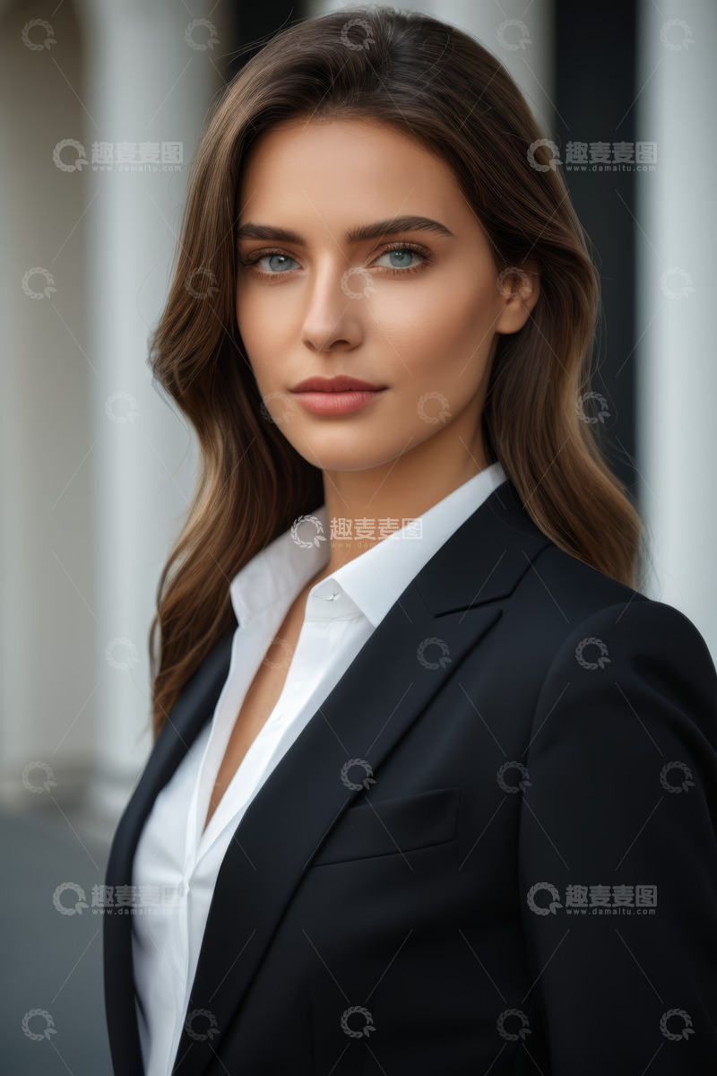 高清大图下载【趣麦麦图】职业女性商务形象肖像