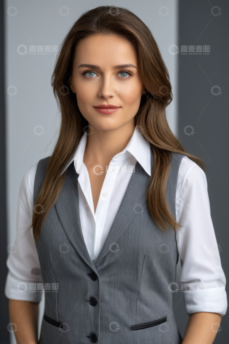 高清大图下载【趣麦麦图】职业女性商务形象肖像