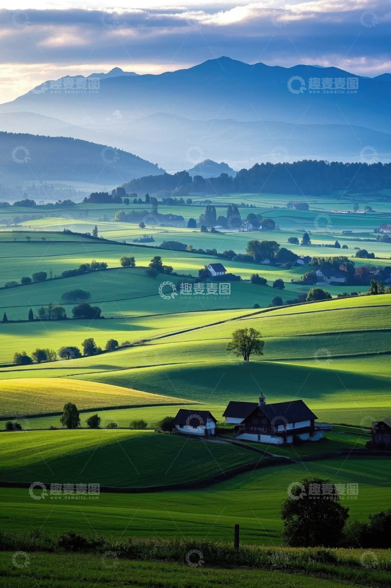 高清大图下载【趣麦麦图】田园风光乡村景色