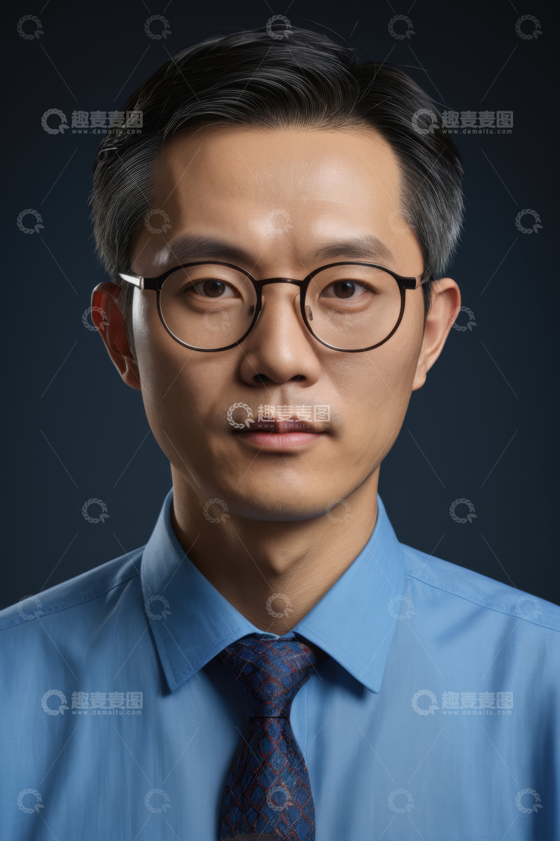 高清大图下载【趣麦麦图】商务男士肖像特写