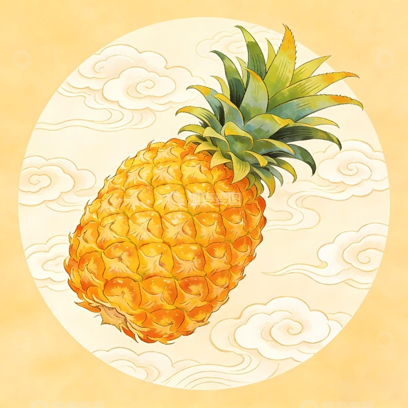 高清大图下载【趣麦麦图】凤梨露兜子菠萝