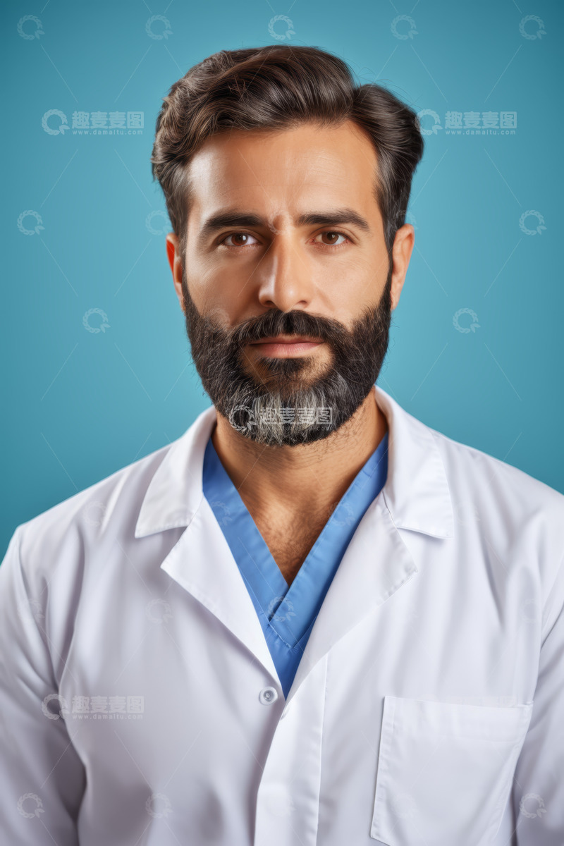 高清大图下载【趣麦麦图】男医生半身形象照