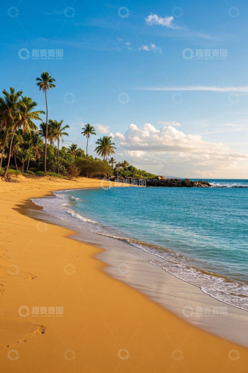 高清大图下载【趣麦麦图】热带海滩与海洋风光