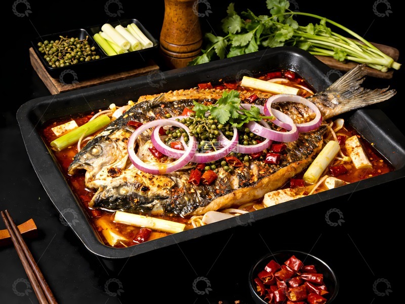 高清大图下载【趣麦麦图】 万州烤鱼重庆烤鱼