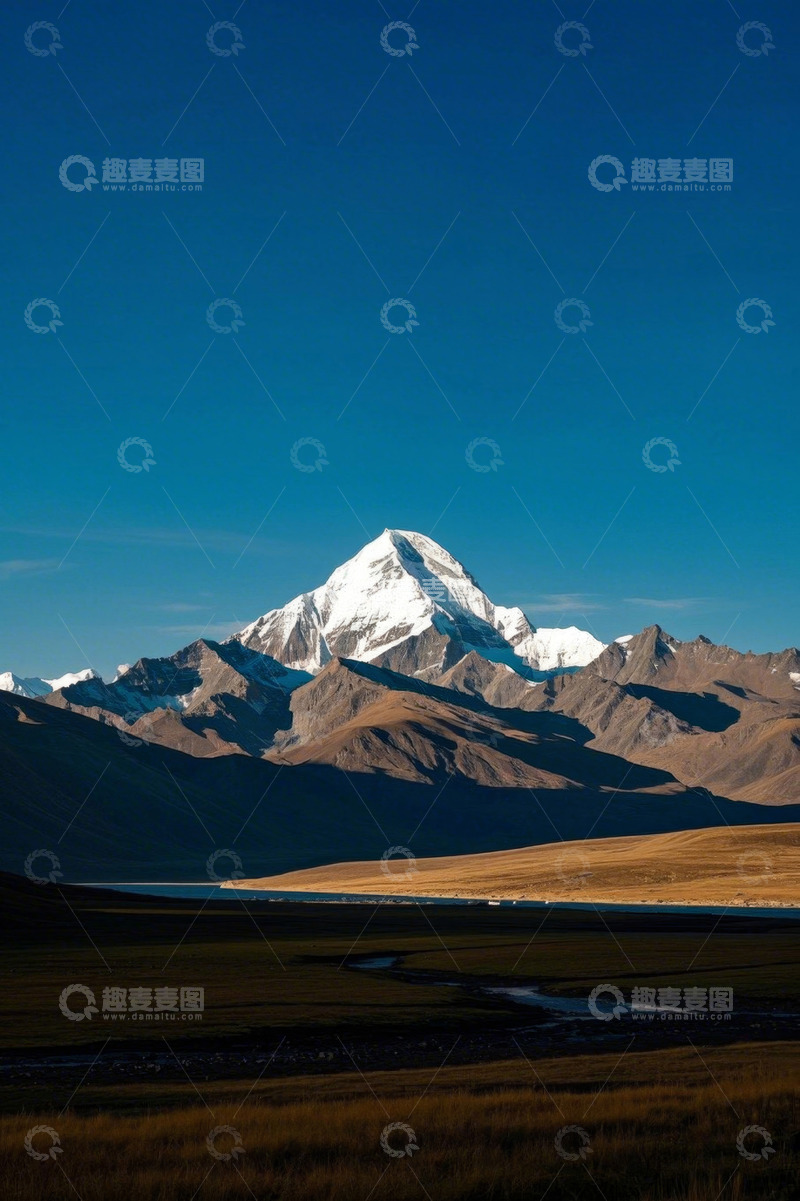 高清大图下载【趣麦麦图】西藏雪山自然风光景色