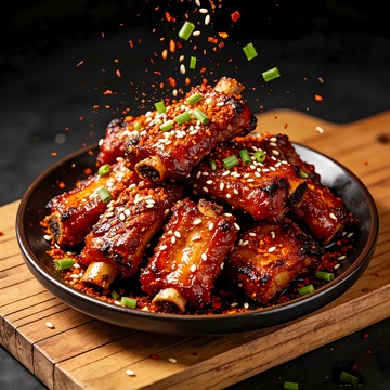 烤排骨碳烤羊排