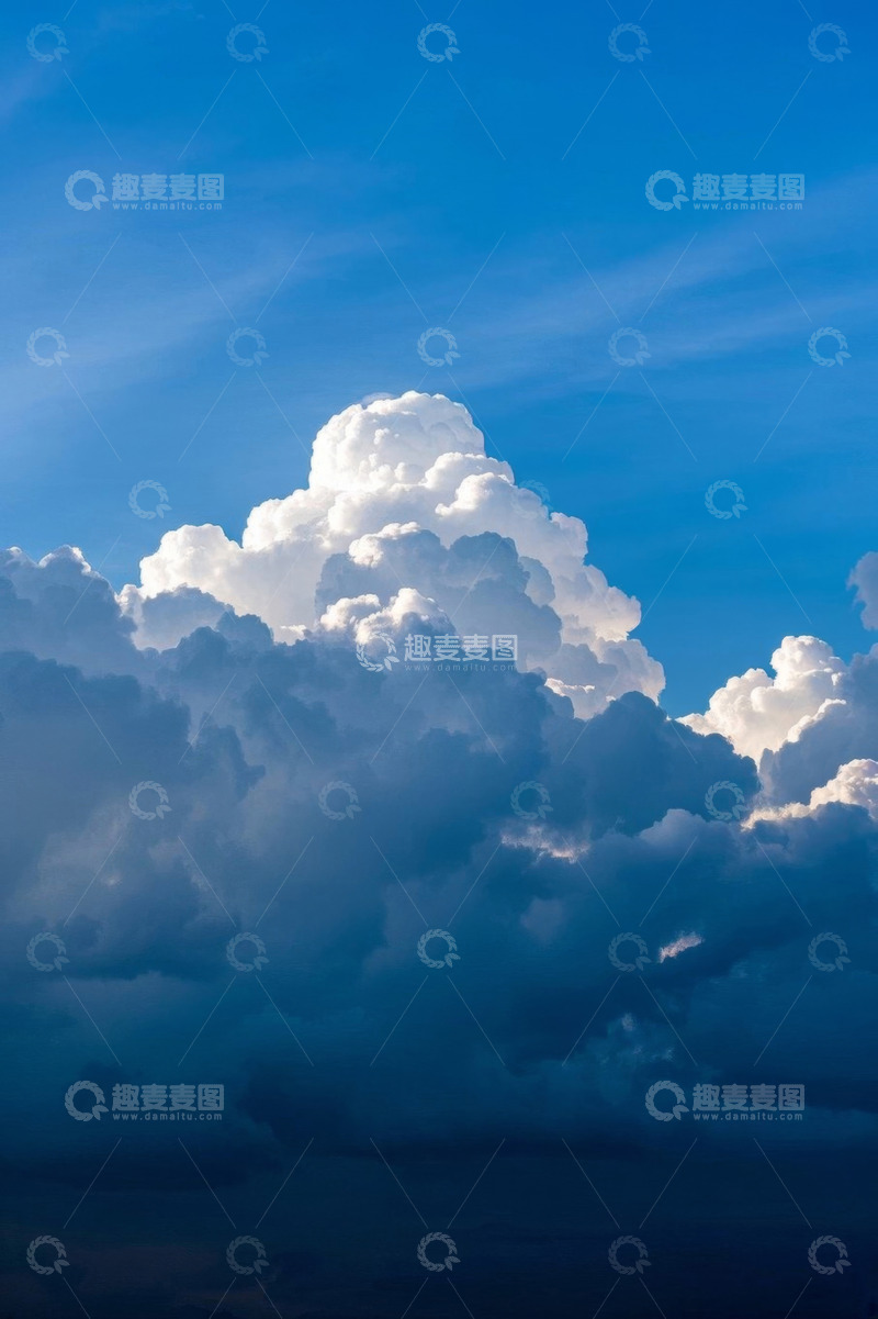 高清大图下载【趣麦麦图】蓝天白云壮丽云层景观