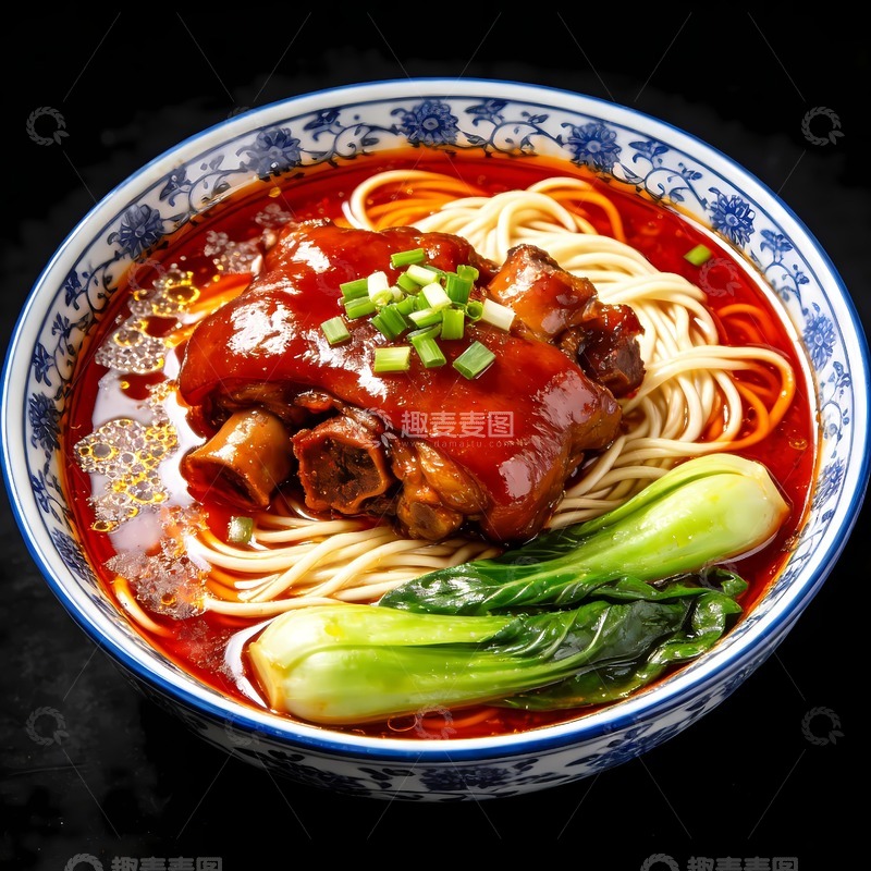 高清大图下载【趣麦麦图】猪蹄面猪脚面蹄花面