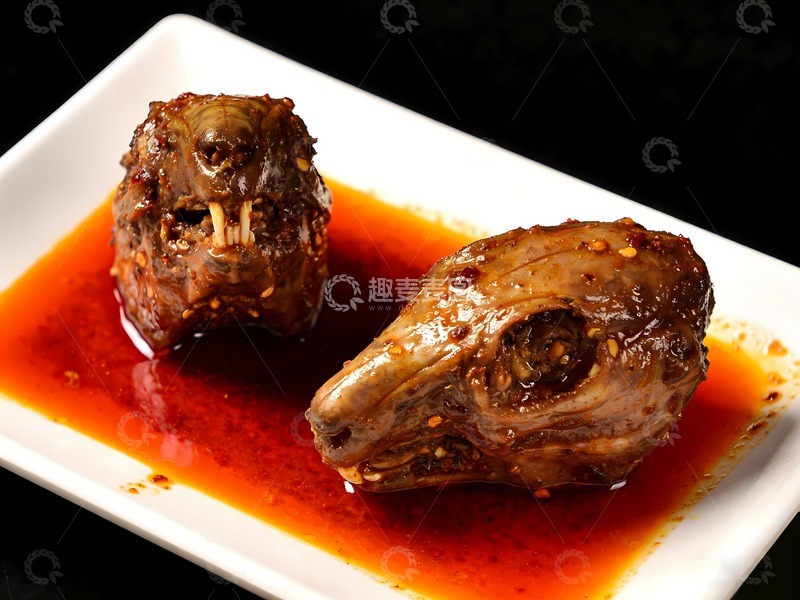 高清大图下载【趣麦麦图】麻辣兔头图片