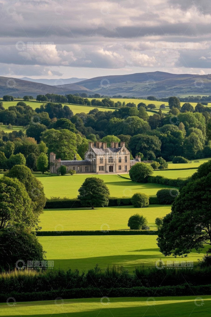 高清大图下载【趣麦麦图】乡村庄园自然风光