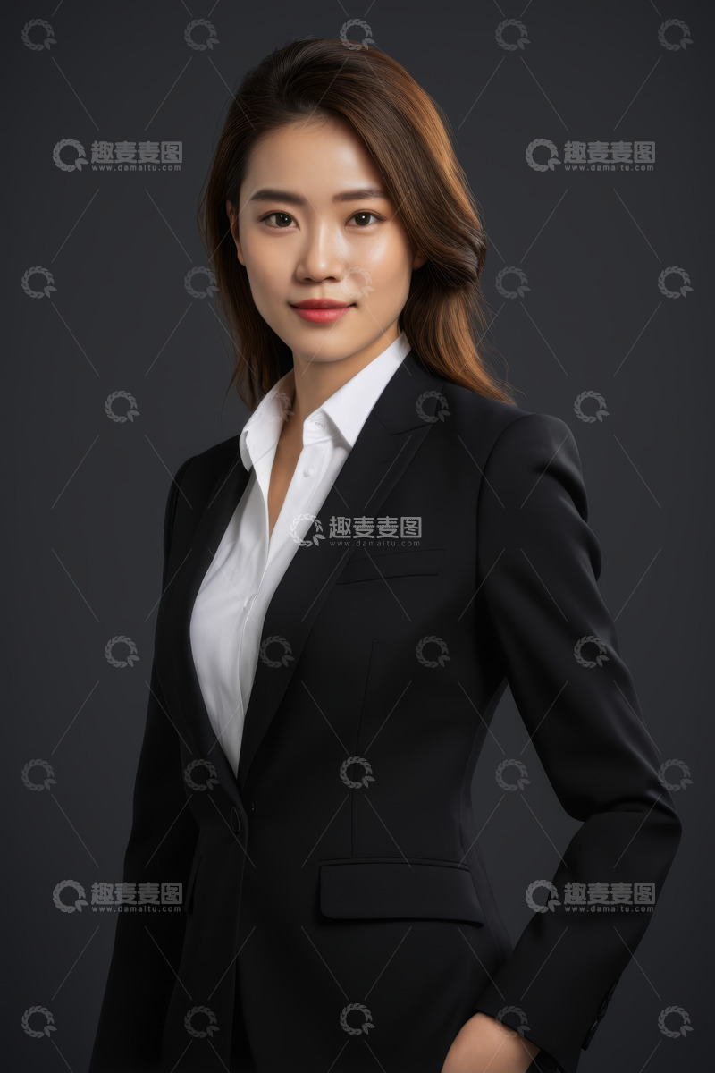 高清大图下载【趣麦麦图】职业装女性商务肖像