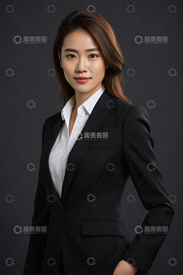 职业装女性商务肖像