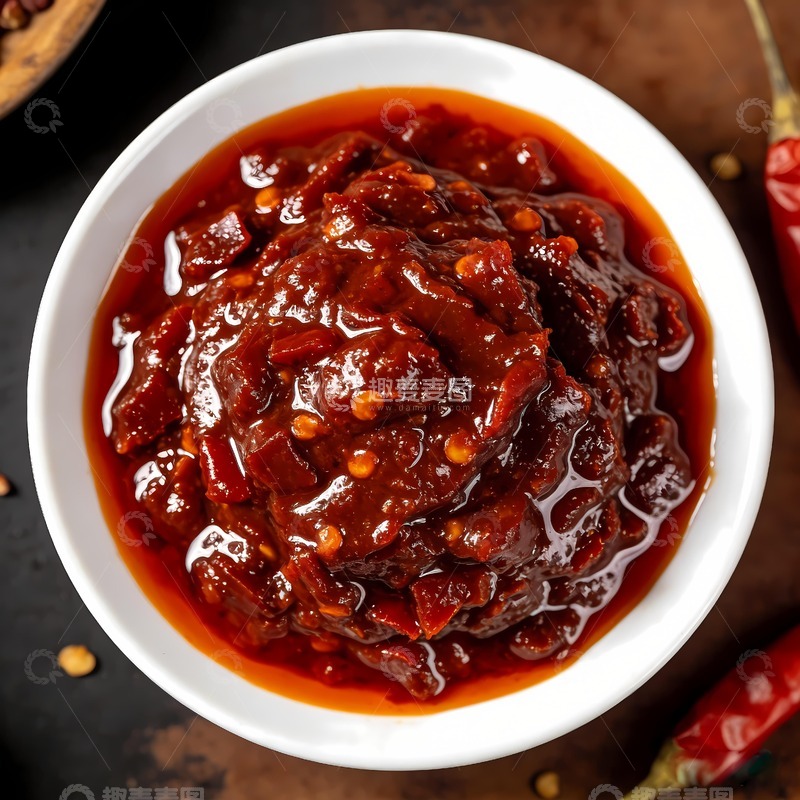 高清大图下载【趣麦麦图】郫县豆瓣酱摄影