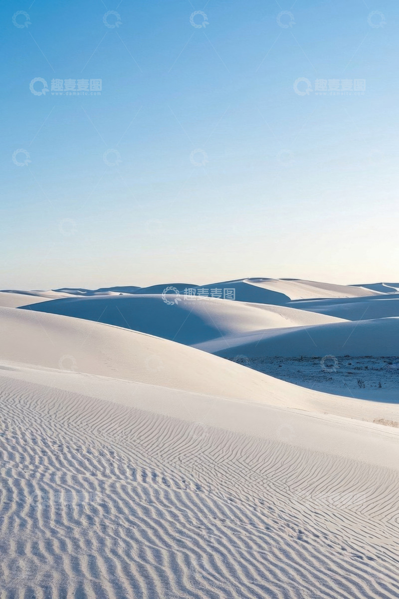高清大图下载【趣麦麦图】广阔沙漠自然风光全景