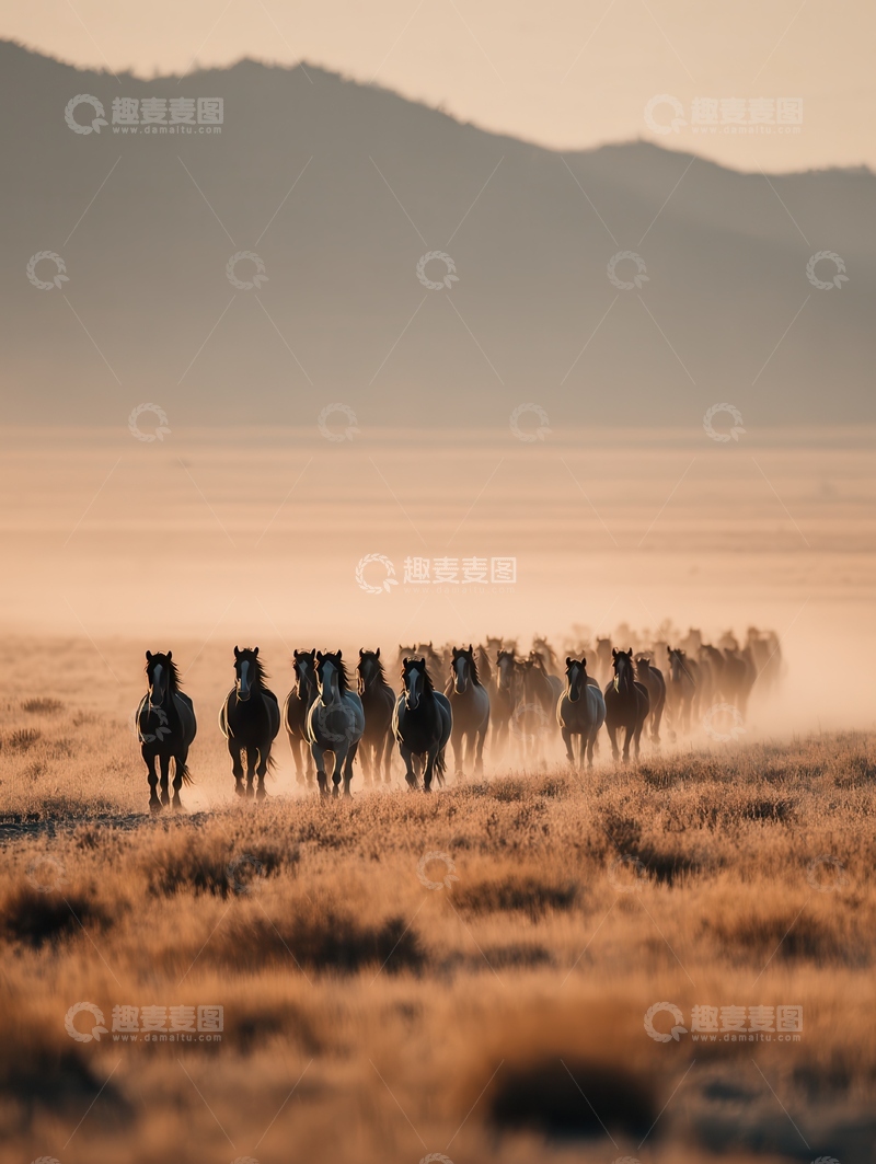 高清大图下载【趣麦麦图】自由  奔放  诗性 