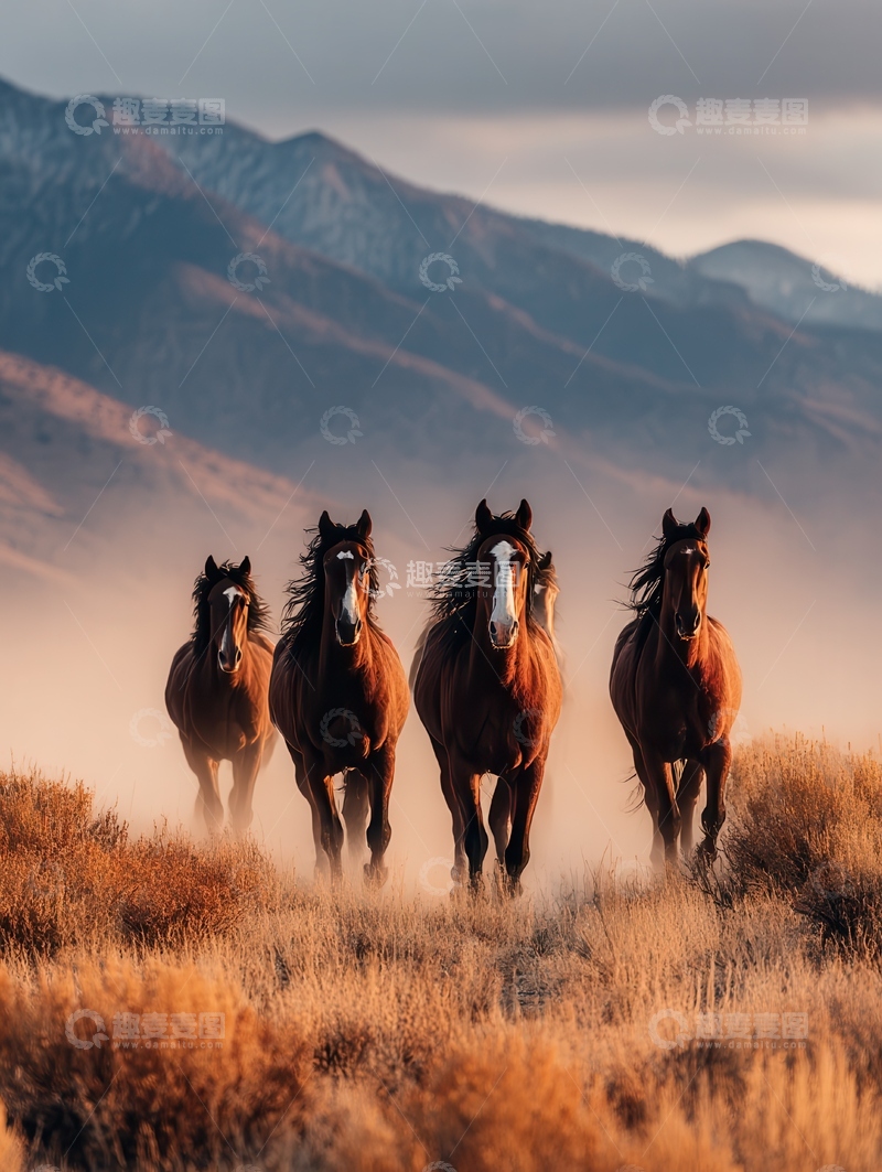 高清大图下载【趣麦麦图】自由  奔放  流年   