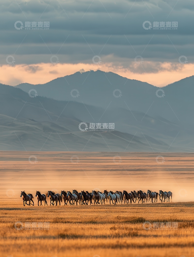 高清大图下载【趣麦麦图】自由  奔放  灵性  