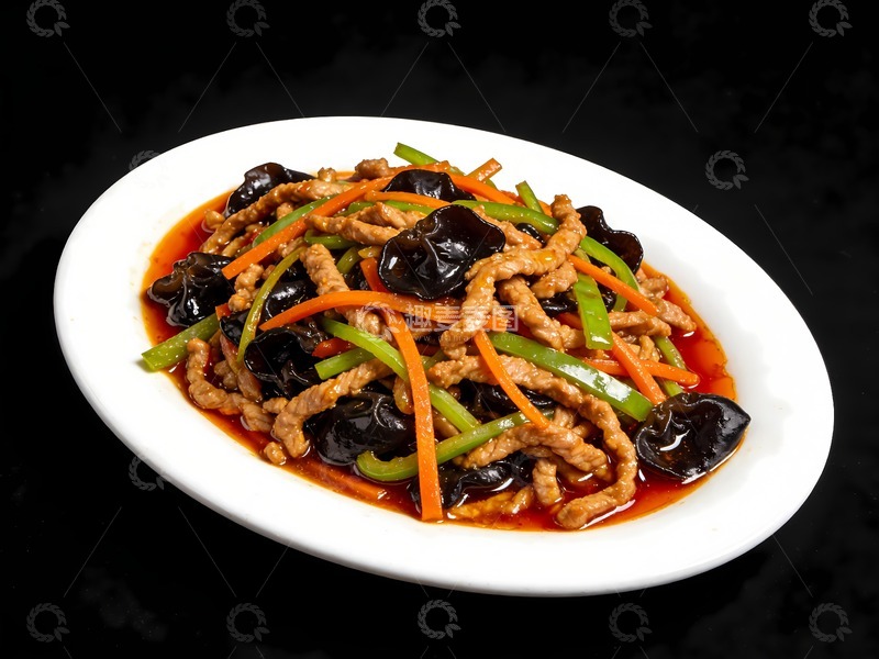 高清大图下载【趣麦麦图】川菜鱼香肉丝图片