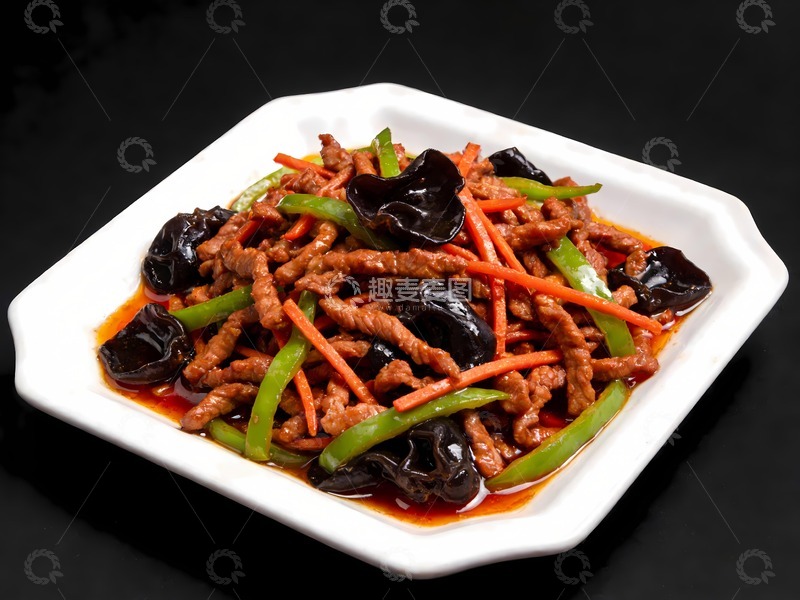 高清大图下载【趣麦麦图】美味鱼香肉丝