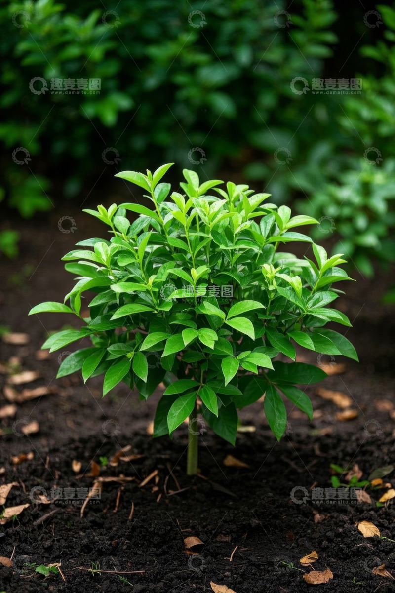 高清大图下载【趣麦麦图】绿色小植物特写