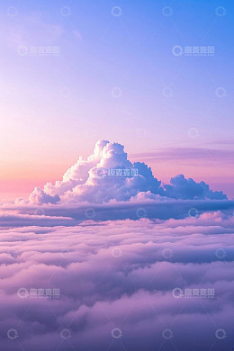 高空云海自然风光