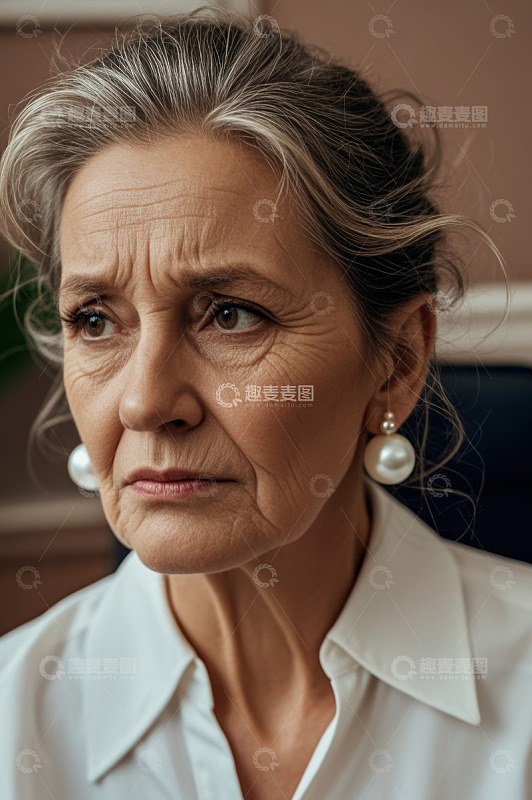 成熟女性面部特写