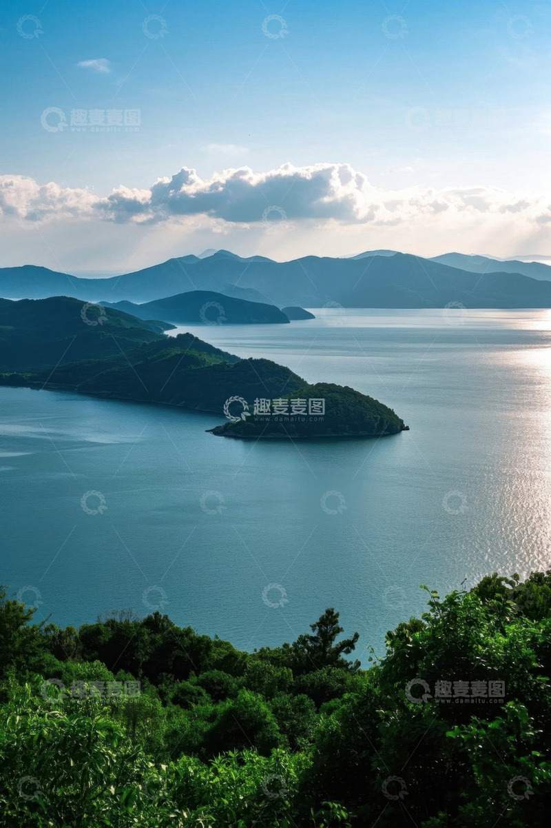 高清大图下载【趣麦麦图】山水湖泊自然风光