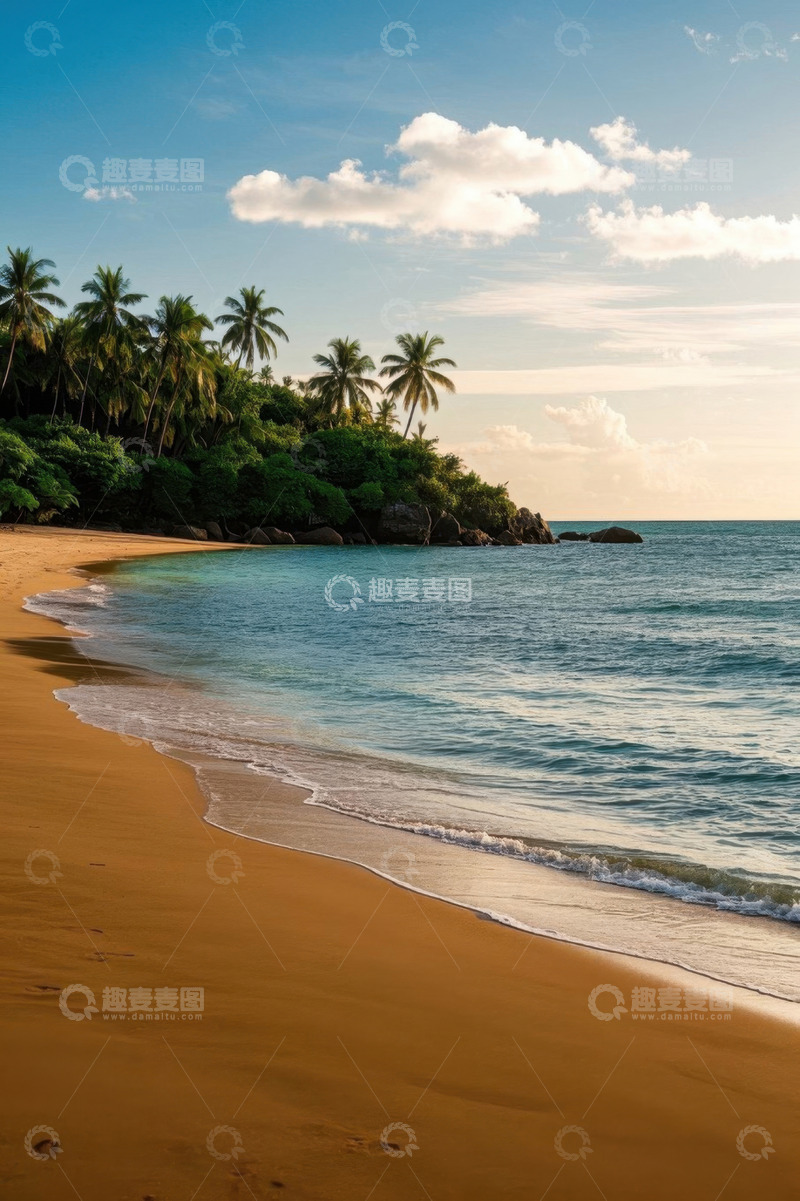 高清大图下载【趣麦麦图】热带海滩自然风光